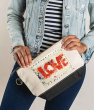 Load image into Gallery viewer, Blue Bottom LOVE Kit Bag