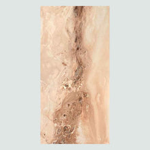 Load image into Gallery viewer, Peach Swirl Abstract Painting