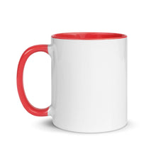 Load image into Gallery viewer, GIVE LOVE Mug with Color Inside - 3 colors!
