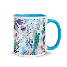 Load image into Gallery viewer, TROPICS Mug with Turquoise Inside
